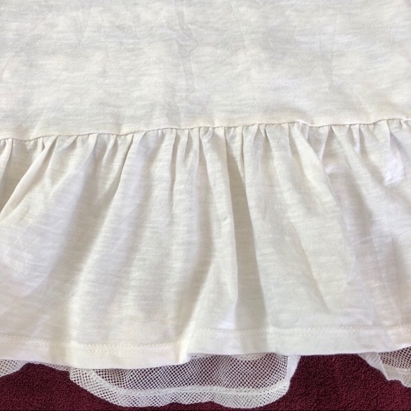 American Eagle Semi-sheer white lace tank top - Picture 5 of 8